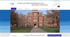 Desktop Screenshot of collectionrecoverysvcs.com